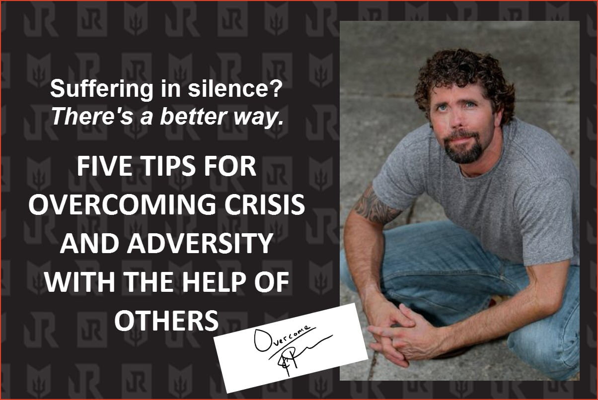 Jason Redman gives advice for how not to suffer in silence