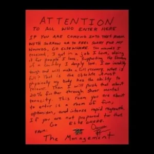 Sign on the Door Poster - Signed by Jason Redman